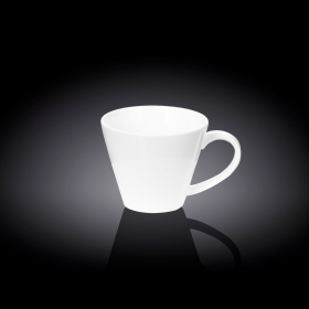[ Set of 6 ] TEA CUP 6 FL OZ | 180 ML (Color: White)