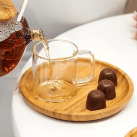 [ Set of 6 ] CUP 7 OZ | 200 ML (Color: Transparent)