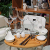 [ Set of 3 ] 3 SECTION PLATTER 16" X 9" | 40.5 CM X 23 CM
