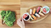 [ Set of 3 ] 3 SECTION PLATTER 18" X 10" | 45.5 CM X 25 CM