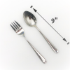 Stainless steel serving fork and knife set of 2 pieces great for entertaining