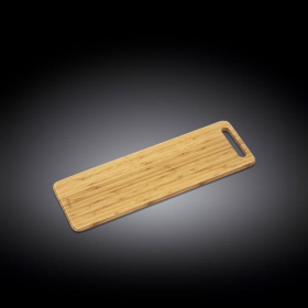 [ Set of 3 ] LONG SERVING BOARD 23.6" X 7.9" | 60 X 20 CM (Color: Wood)