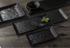 [ Set of 3 ] RECTANGULAR DISH 18.25" X 3.75" | 46.5 X 9.5 CM