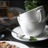 6 FL OZ | 170 ML CAPPUCCINO CUP & SAUCER SET OF 6 IN GIFT BOX