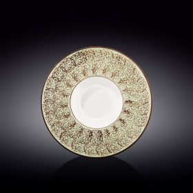 [ Set of 3 ] DEEP PLATE 9.5" | 24 CM 7 FL OZ | 200 ML (Color: green)
