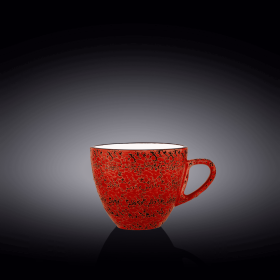 [ Set of 6 ] CUP 10 FL OZ | 300 ML (Color: Red)