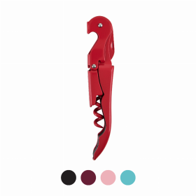 Truetap: Double-Hinged Corkscrew (Color: Full Red)
