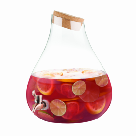 Pearl Beverage Dispenser By Twine (Color: Clear)