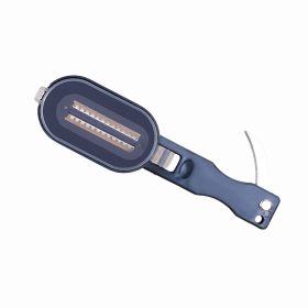 Fish Scale Planer Fish Scale Peeler Scale Remover Scale Multi-purpose Scale Scraping (Option: Black Straight Blade)