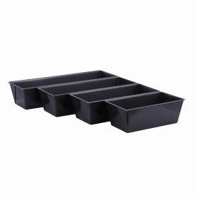 Toast box mould cake mould (Option: Black-XL)