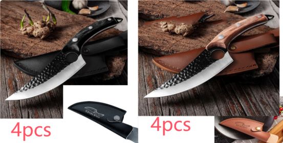 Special Slaughter Cutting Meat Boning Pigs Butcher (Option: Sheath-Set-1pc)